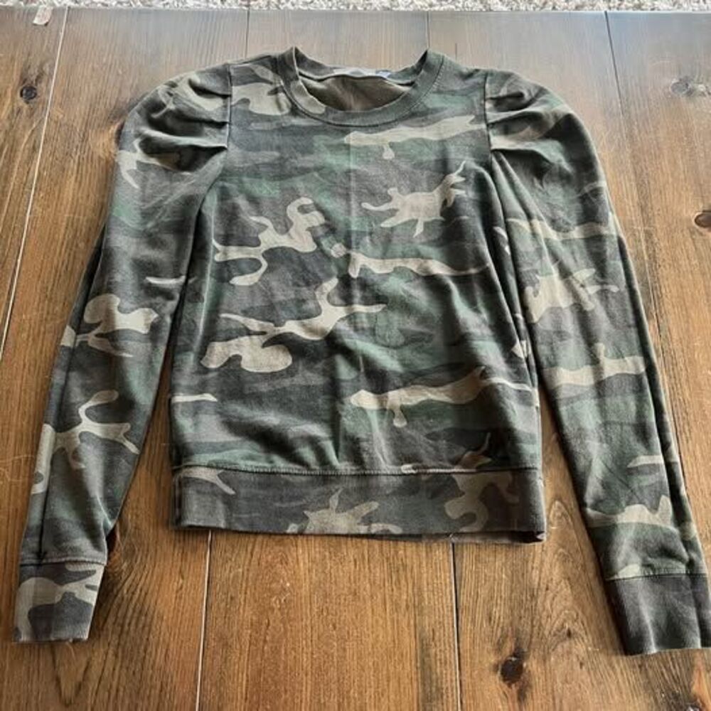 RD Style olive green sweatshirt-xs